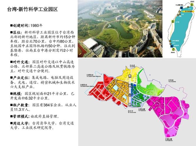 台湾有哪些大的科技园，台湾高科技产业集中在哪里？