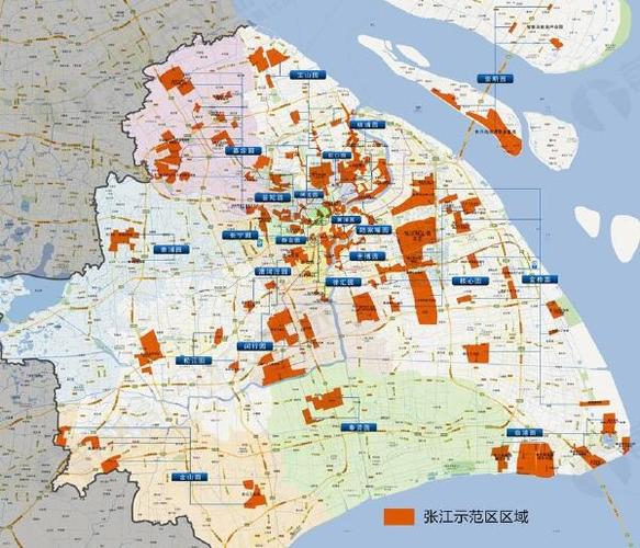 上海哪些知名科技园好一点？上海科技园区分布图？