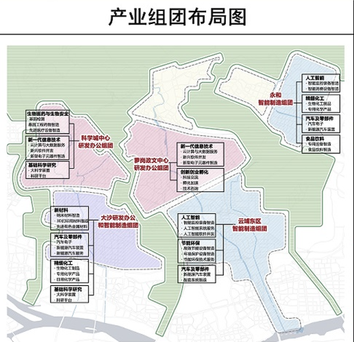 广州市科技园有哪些？广州科技园区分布图？